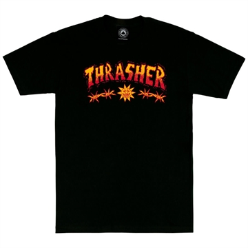 Thrasher T-shirt Sketch Black